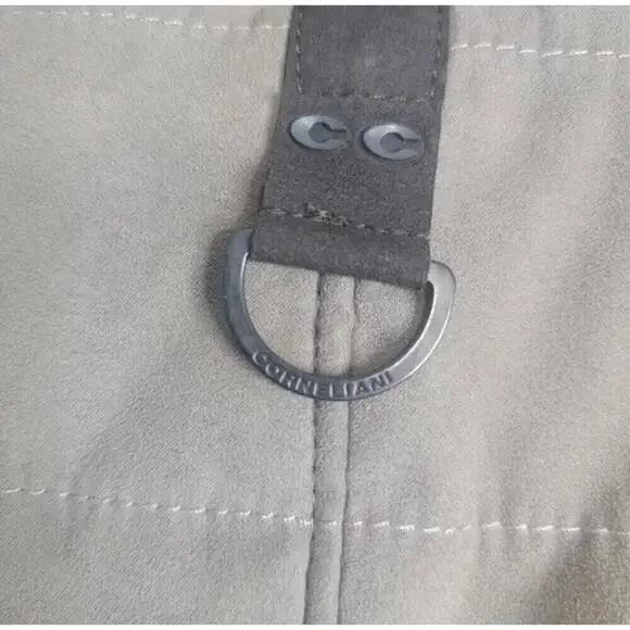 Cc Collection O. Wear Corneliani  Suede Sueretto Jacket taupe sz 44 - Picture 9 of 16